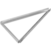 Hliníková konstrukce pro rovné střechy 15° vertikální